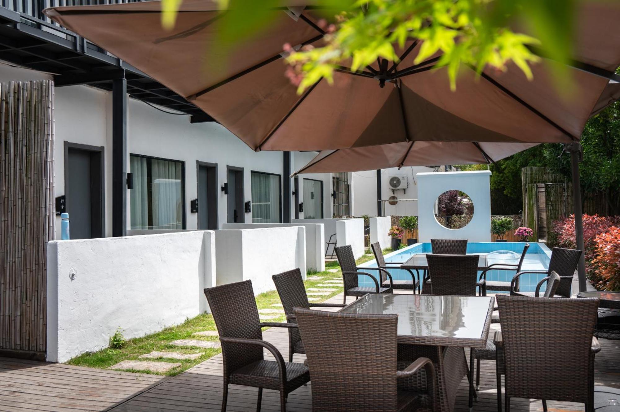 Tingjian Musu Private Soup Design Homestay - South Gate Of Wuzhen Xizha Scenic Area Tongxiang Екстер'єр фото