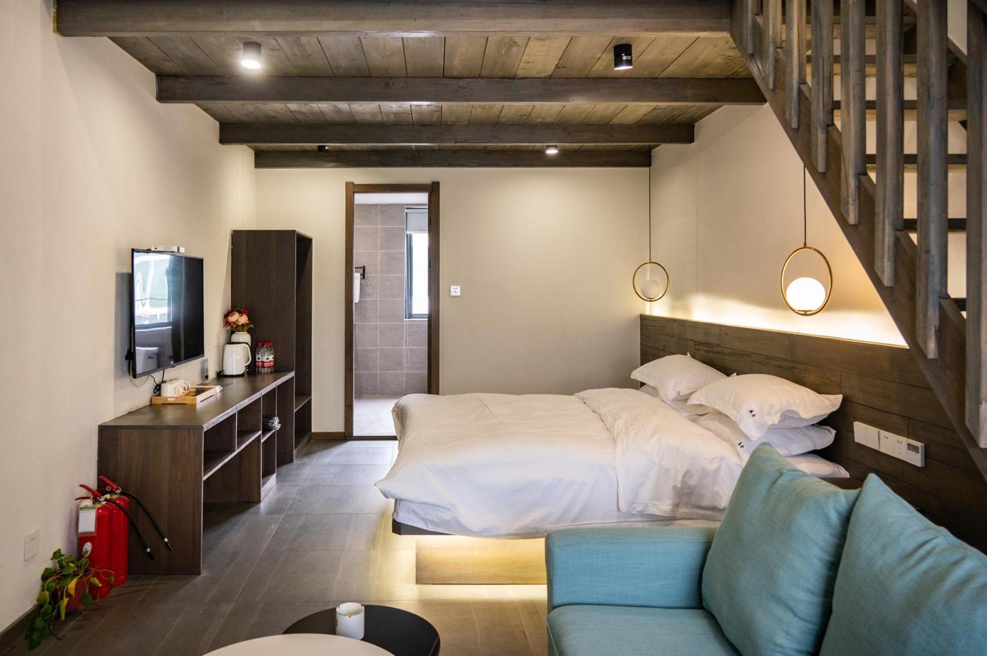 Tingjian Musu Private Soup Design Homestay - South Gate Of Wuzhen Xizha Scenic Area Tongxiang Екстер'єр фото