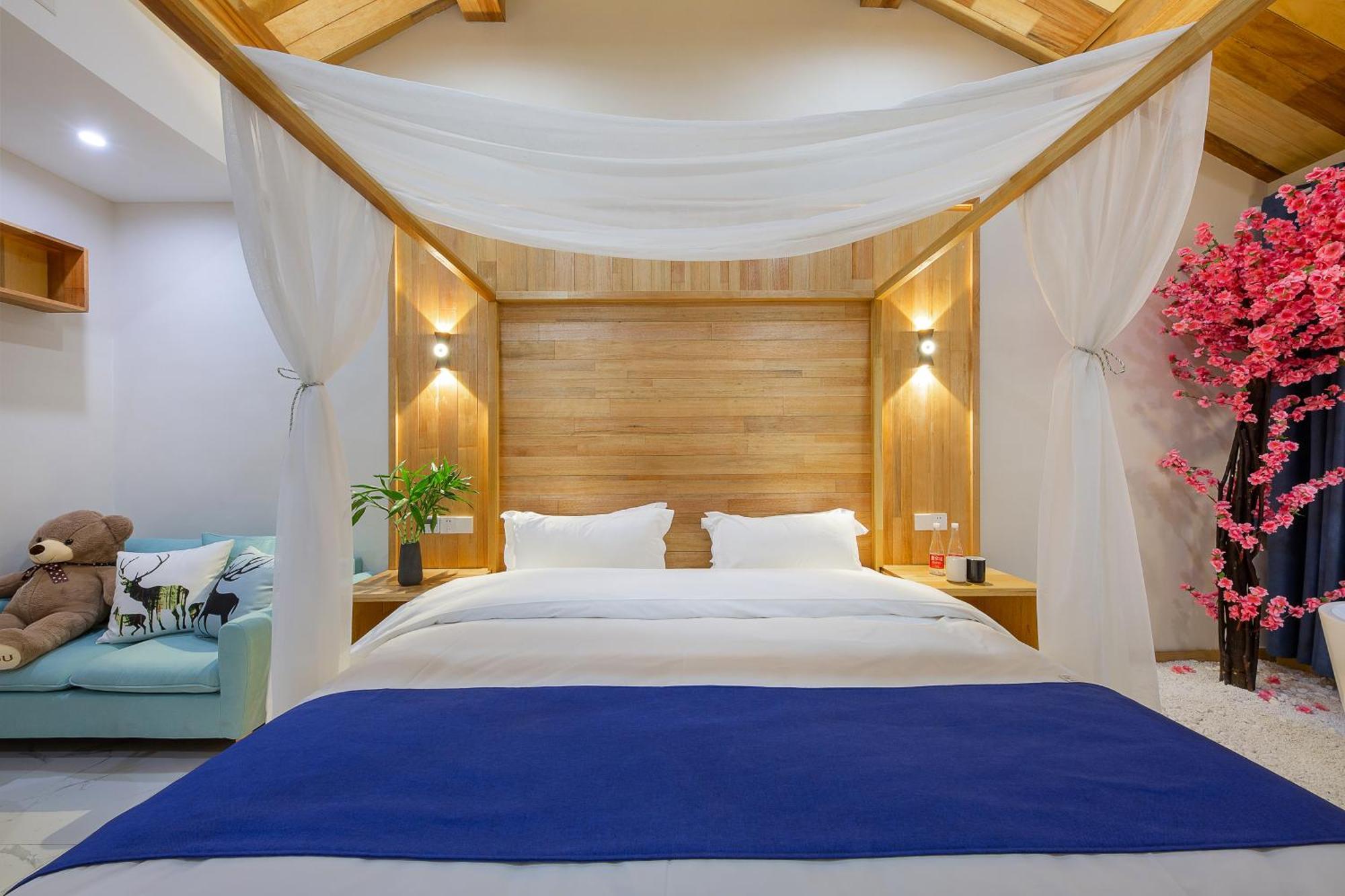 Tingjian Musu Private Soup Design Homestay - South Gate Of Wuzhen Xizha Scenic Area Tongxiang Екстер'єр фото