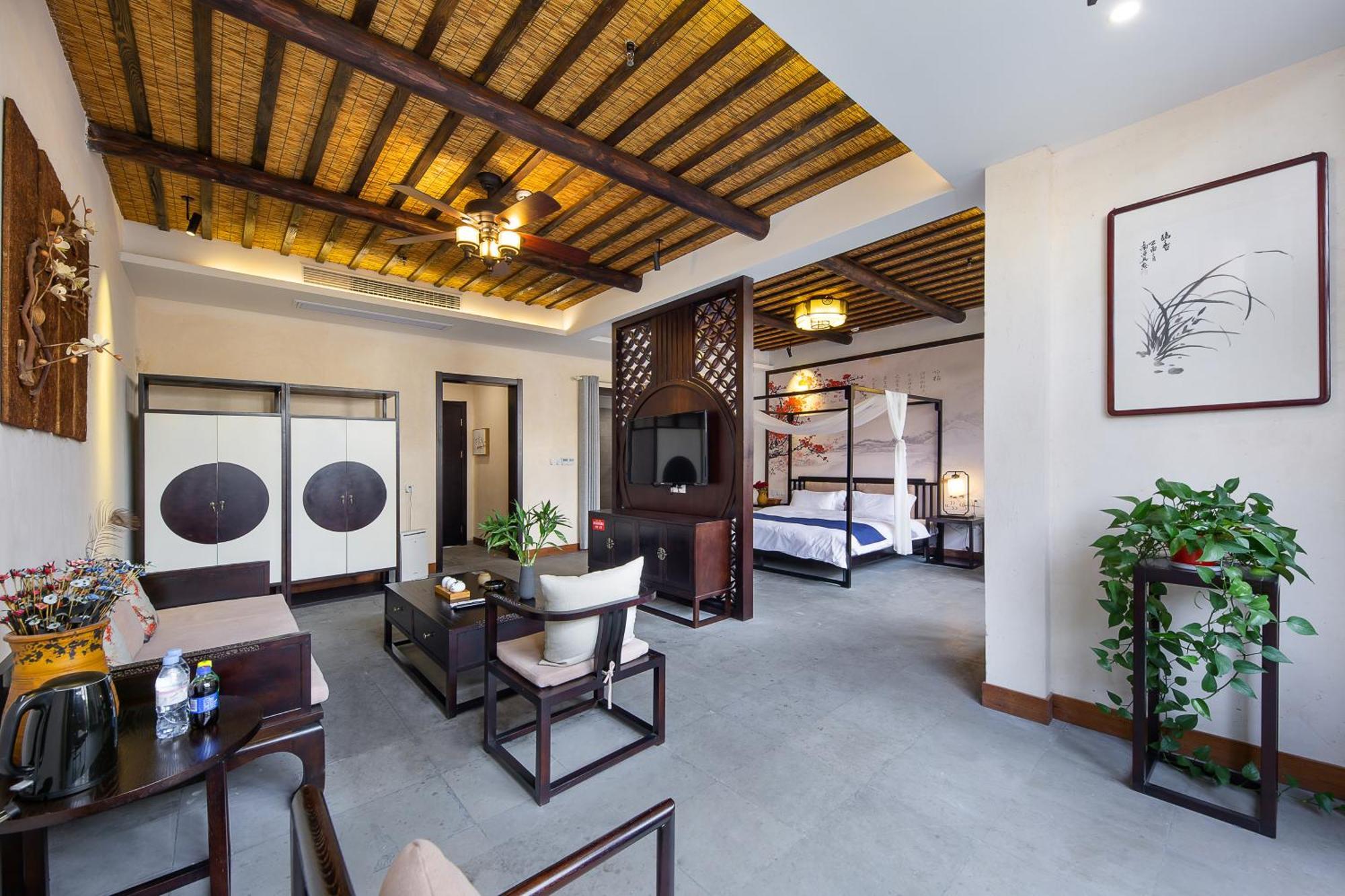 Tingjian Musu Private Soup Design Homestay - South Gate Of Wuzhen Xizha Scenic Area Tongxiang Екстер'єр фото