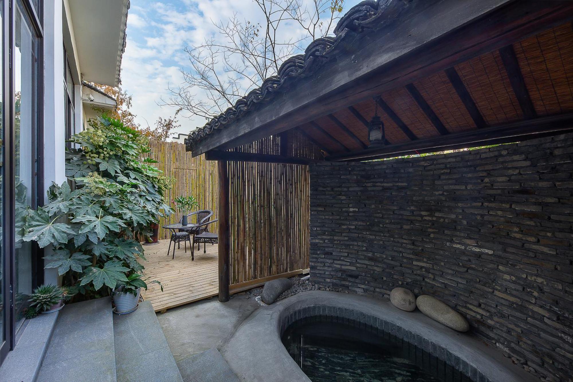 Tingjian Musu Private Soup Design Homestay - South Gate Of Wuzhen Xizha Scenic Area Tongxiang Екстер'єр фото