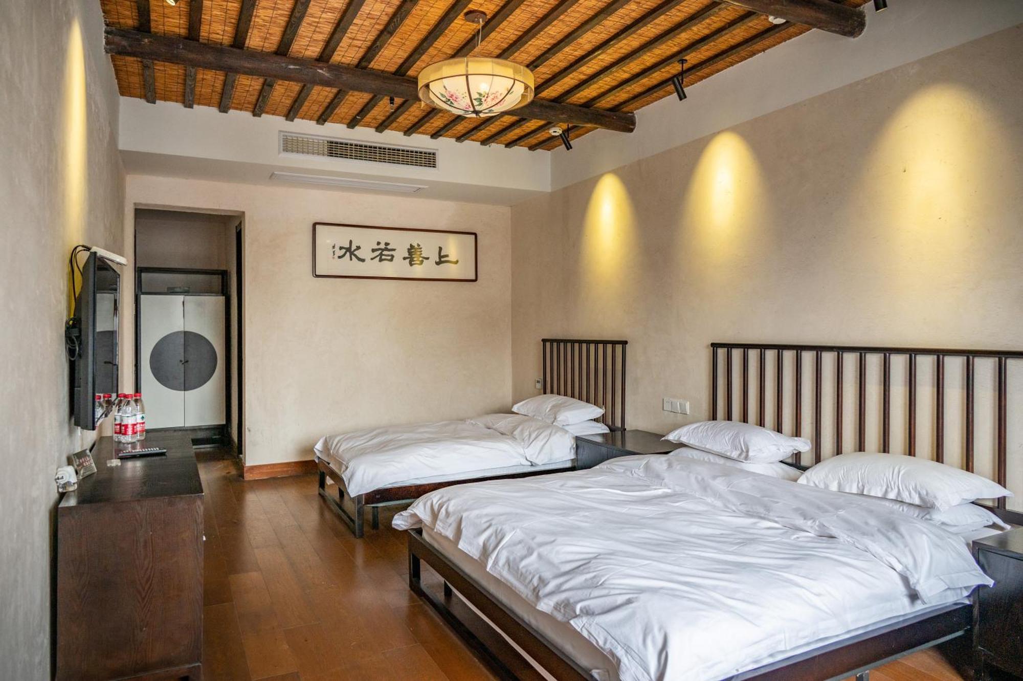 Tingjian Musu Private Soup Design Homestay - South Gate Of Wuzhen Xizha Scenic Area Tongxiang Екстер'єр фото