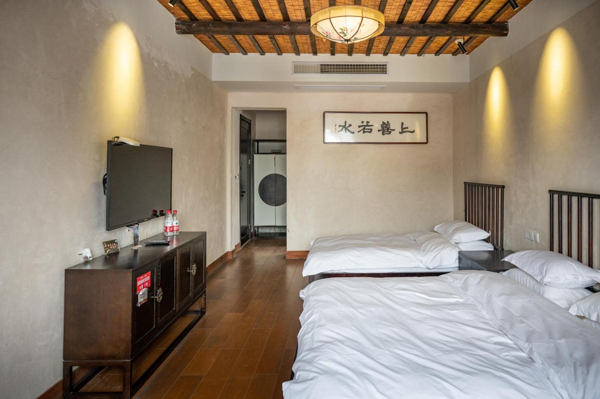 Tingjian Musu Private Soup Design Homestay - South Gate Of Wuzhen Xizha Scenic Area Tongxiang Екстер'єр фото